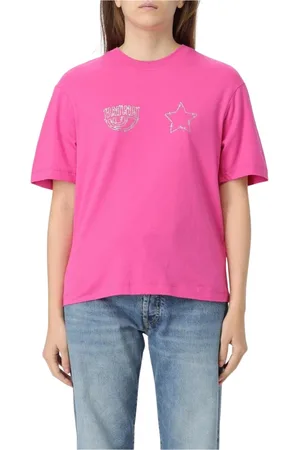 Chiara Ferragni Femme, Tops, Violet, Taille: 40 FR T-shirt Star Eye en violet