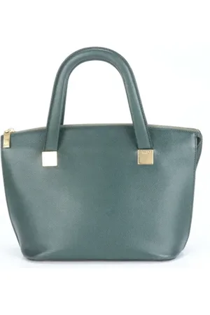 Céline Femme, Pre-owned, Vert, Taille: ONE Size Pre-owned Cuir sacs-celine