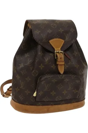 LOUIS VUITTON Femme, Pre-owned, Brun, Taille: ONE Size Pre-owned Toile sacs-dos