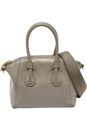 Givenchy Femme, Pre-owned, Gris, Taille: ONE Size Pre-owned Cuir sacs-main