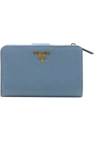 Prada Femme, Pre-owned, Bleu, Taille: ONE Size Pre-owned Cuir sacs-prada