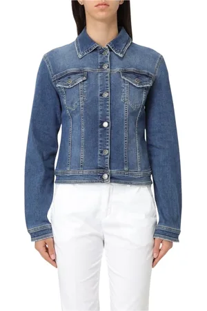 Liu Jo Femme, Vestes, Bleu, Taille: 36 FR Manteau Élégant en Laine