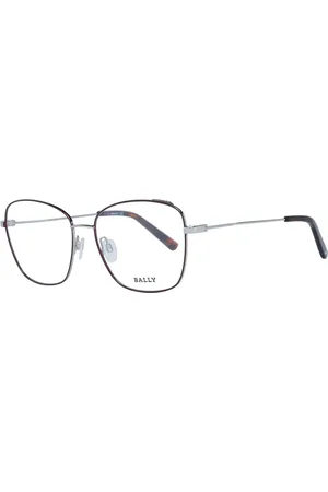 Bally Femme, Accessoires, Brun, Taille: ONE Size Montures Optiques Carrées Bordeaux