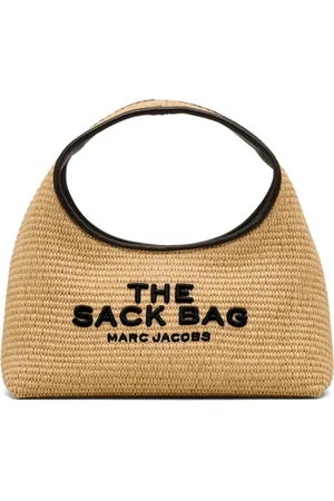 Marc Jacobs Femme, Sacs, , Taille: ONE Size Sac Chic en Faux-Raffia Tissé