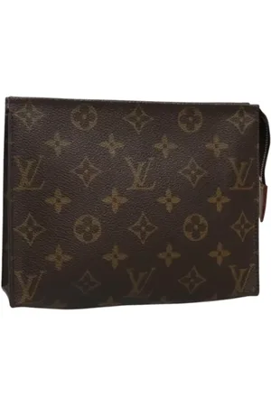 LOUIS VUITTON Femme, Pre-owned, Brun, Taille: ONE Size Pre-owned Toile trousses-de-toilette