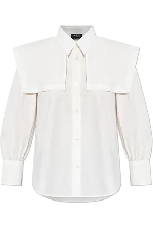 A.P.C. Femme, Blouses et Chemises, , Taille: 40 FR Chemise avec col large détachable