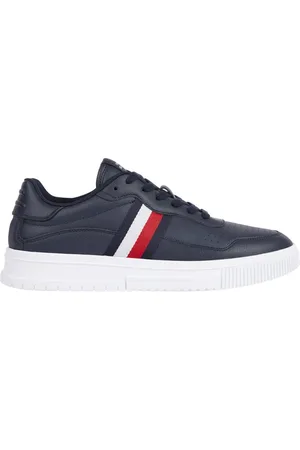 Tommy Hilfiger Homme, Chaussures, Bleu, Taille: 40 EU Baskets de haute qualité avec logo distinctif