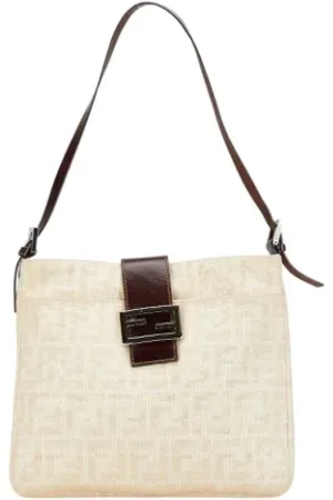 Fendi Femme, Pre-owned, , Taille: ONE Size Pre-owned Toile sacs-ports-paule