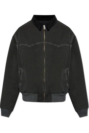 Maison Margiela Homme, Vestes, Noir, Taille: S Veste avec col
