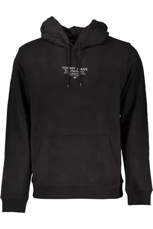 Tommy Hilfiger Homme, Sweatshirts et sweats à capuche, Noir, Taille: S Sweat à capuche à manches longues