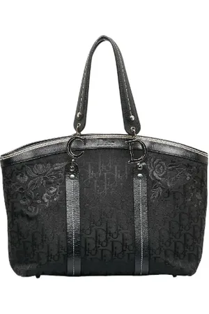 Dior Femme, Pre-owned, Noir, Taille: ONE Size Pre-owned Toile sacs-main
