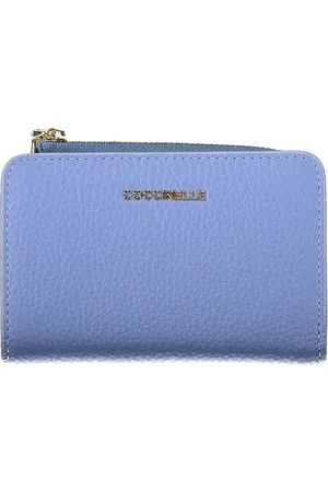 Coccinelle Femme, Accessoires, Bleu, Taille: ONE Size Portefeuille Femme en Cuir Bleu Clair