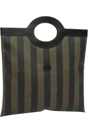 Fendi Femme, Pre-owned, Noir, Taille: ONE Size Pre-owned Cuir sacs-fendi