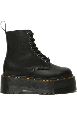 Dr. Martens Femme, Chaussures, Noir, Taille: 41 EU Platform 1460 Pascal Max Bottes