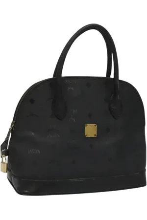MCM Femme, Pre-owned, Noir, Taille: ONE Size Pre-owned Nylon sacs-main