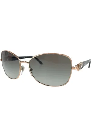Bvlgari Femme, Pre-owned, Noir, Taille: ONE Size Pre-owned Plastique lunettes-de-soleil