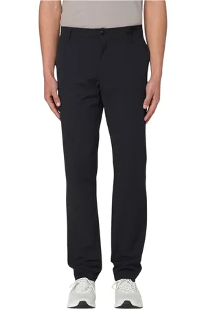 Armani Exchange Homme, Pantalons, Noir, Taille: W34 Pantalon Stretch Noir Polyvalent
