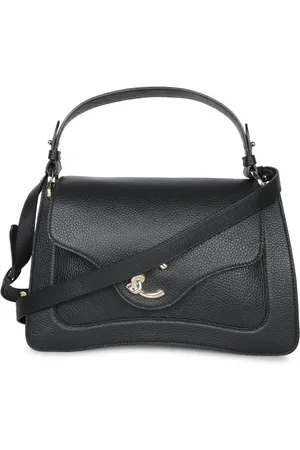 Coccinelle Femme, Sacs, Noir, Taille: ONE Size Sac à bandoulière en grain texturé