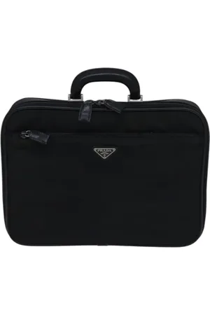 Prada Femme, Pre-owned, Noir, Taille: ONE Size Pre-owned Nylon sacs-prada