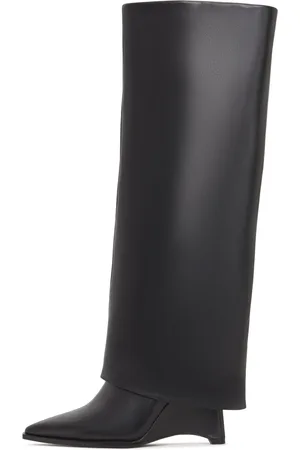 CESARE GASPARI Femme, Chaussures, Noir, Taille: 40 EU Bottes au-dessus du Genou Milady - Noir