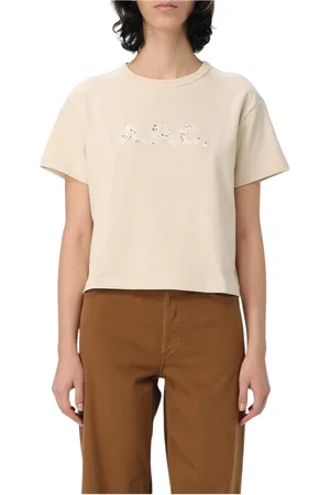 A.P.C. Femme, Tops, , Taille: 36 FR T-shirt minimaliste pour femmes