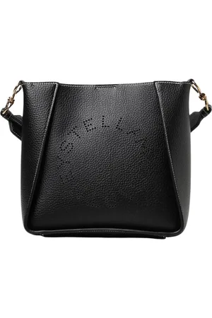 Stella McCartney Femme, Sacs, Noir, Taille: ONE Size Sac Mini Tote Logo Perforé