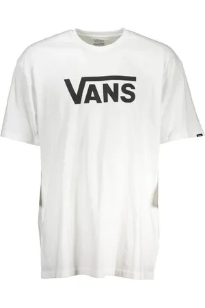 Vans Homme, Tops, Blanc, Taille: M T-shirt col rond avec logo emblématique