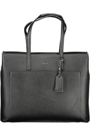 Calvin Klein Femme, Sacs, Noir, Taille: ONE Size Sac Chic avec Accents Contrastants