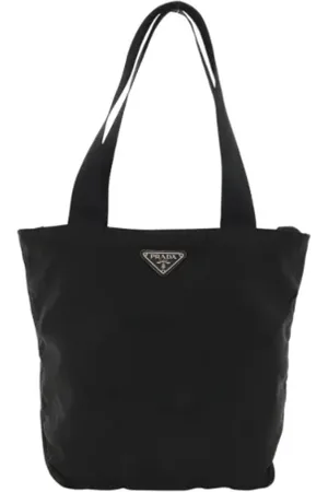 Prada Femme, Pre-owned, Noir, Taille: ONE Size Pre-owned Nylon sacs-prada