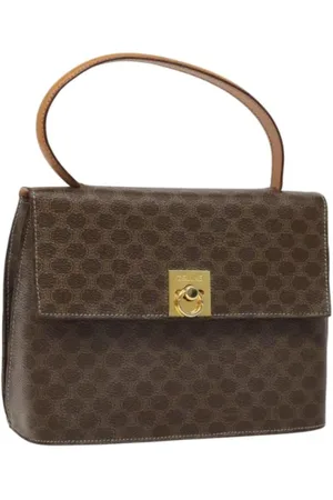 Céline Femme, Pre-owned, Brun, Taille: ONE Size Pre-owned Cuir sacs-main