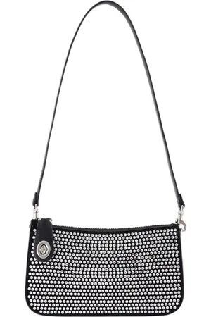 Coach Femme, Sacs, Noir, Taille: ONE Size Sac bandoulière Penn avec cristaux