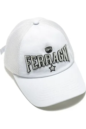 Chiara Ferragni Femme, Accessoires, Blanc, Taille: ONE Size Chapeau