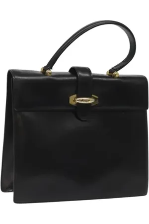 Céline Femme, Pre-owned, Noir, Taille: ONE Size Pre-owned Cuir sacs-main