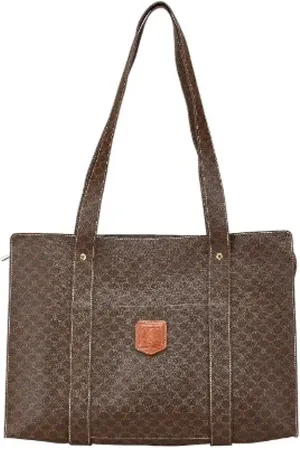 Céline Femme, Pre-owned, Brun, Taille: ONE Size Pre-owned Toile cabas