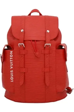 LOUIS VUITTON Femme, Pre-owned, Rouge, Taille: ONE Size Pre-owned Cuir sacs-louis-vuitton