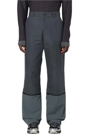 GR10K Homme, Pantalons, Bleu, Taille: L Pantalon Cargo Convertible Multicolore