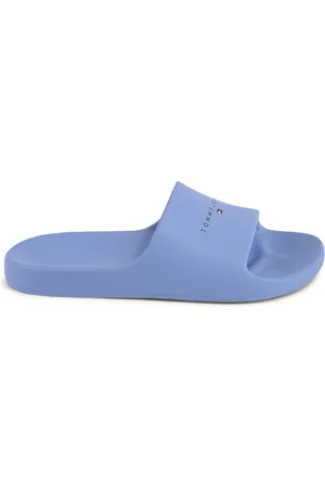 Tommy Hilfiger Femme, Chaussures, Bleu, Taille: 36 EU Sandales bleues avec EVA et mousse Bloom
