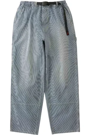 Gramicci Homme, Jeans, Bleu, Taille: M Pantalon de Travail en Denim Japonais Hickory