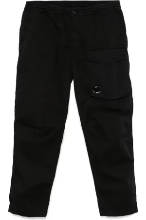 C.P. Company Homme, Pantalons, Noir, Taille: XL Pantalon Cargo Noir Élève Style
