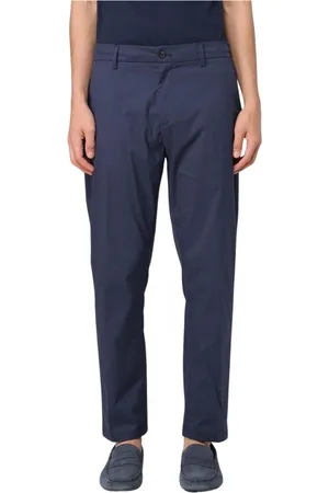 Siviglia Homme, Pantalons, Bleu, Taille: W32 Pantalon Décontracté Bleu Moderne