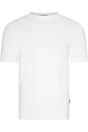 Cavallaro Napoli Homme, Tops, Blanc, Taille: 2XL T-shirt blanc Milo