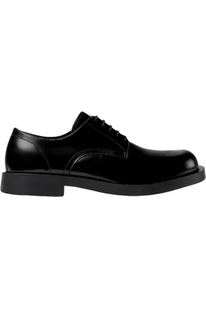 Camper Homme, Chaussures, Noir, Taille: 44 EU Chaussures Brogue Noires Bout Rond