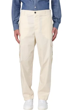 BARENA Homme, Pantalons, , Taille: S Pantalon Cargo Noir Coupe Décontractée