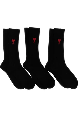 Ami Homme, Sous-vêtements, Noir, Taille: 2XS Ensemble de chaussettes et sous-vêtements noirs élégants