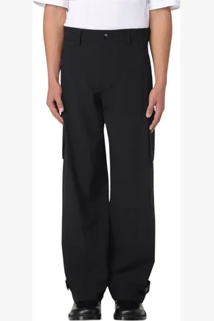 Marni Homme, Pantalons, Noir, Taille: L Pantalon Cargo Noir Homme Pantalon