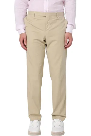 PT Torino Homme, Pantalons, , Taille: M Chinos Classiques à Jambe Droite