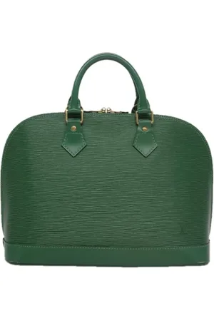 LOUIS VUITTON Femme, Pre-owned, Vert, Taille: ONE Size Pre-owned Cuir sacs-louis-vuitton
