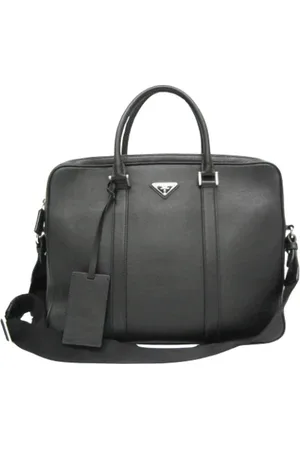 Prada Unisex, Pre-owned, Noir, Taille: ONE Size Pre-owned Cuir sacs-prada