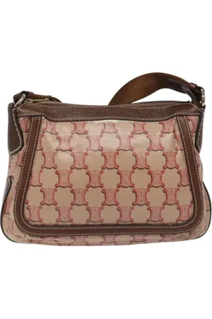 Céline Femme, Pre-owned, Rouge, Taille: ONE Size Pre-owned Toile sacs-celine