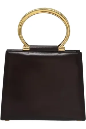 Céline Femme, Pre-owned, Brun, Taille: ONE Size Pre-owned Cuir sacs-main